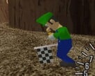 O irmão de Mario Luigi em sua clássica roupa verde e azul foi encontrado na Sega GT para o console Sega Dreamcast (Imagem: CombyLaurent1)