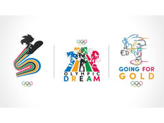 Um pôster anunciando a colaboração de Sonic the Hedgehog com o Comitê Olímpico Internacional (fonte da imagem: IOC)