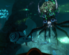 Enfrentar Leviatãs em Subnautica é sem dúvida uma das melhores experiências do jogo. Na foto, uma captura de tela do jogo. (Fonte da imagem: Steam)