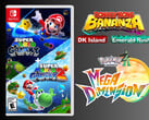 Jogos para Switch e Switch 2 e DLC anunciados no Nintendo Direct (Fonte da imagem: Nintendo of America YouTube com edições)