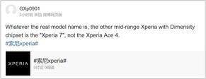 Menção ao Xperia 7. (Fonte da imagem: via SumahoDigest)