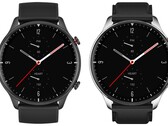 O Amazfit GTR 2 com a edição esportiva à esquerda e o modelo clássico à direita. (Fonte da imagem: Huami - editado)