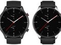 O Amazfit GTR 2 com a edição esportiva à esquerda e o modelo clássico à direita. (Fonte da imagem: Huami - editado)