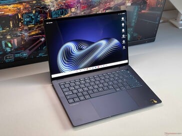 HP Googlebook 14c com um painel OLED brilhante
