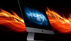 Um iMac redesenhado poderia apresentar um M1X SoC com 8x núcleos de CPU Firestorm e 4x núcleos de CPU Icestorm. (Fonte da imagem: Apple (iMac Pro)/Pinterest - editado)