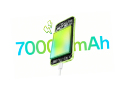 O OnePlus N6 Lite vem equipado com uma bateria de 7.000 mAh.