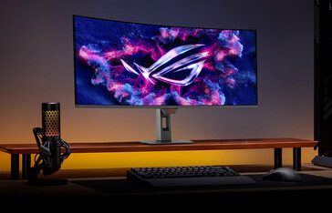 O ROG Strix OLED XG34WCDG. (Fonte da imagem: Asus)