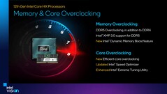 Overclocking DDR5 e suporte XMP 3.0. (Fonte: Intel)