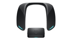 O SoundSlayer GNW10 (na foto com o transmissor sem fio) é o sucessor do GN01 com fio (Fonte da imagem: Panasonic)