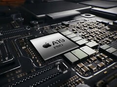 O A19 Pro apresenta um aumento de apenas 4% na pontuação em relação ao A18 Pro na primeira listagem de benchmark. Na foto: uma imagem promocional do SoC do iPhone 17 Pro. (Fonte da imagem: Apple)