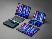 Primeira tela dobrável Asus ZenBook laptop com tela flexível OLED, quase com lançamento limitado com capa de filme PI