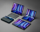 Primeira tela dobrável Asus ZenBook laptop com tela flexível OLED, quase com lançamento limitado com capa de filme PI