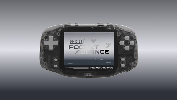 Ayaneo Konkr Pocket Advance na cor Onyx Ice.