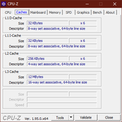 Caches CPU-Z