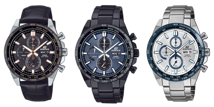 Relógios Edifice EFR-574BL-1AV, EFR-574DC-2AV e EFR-574DE-7AV da Casio