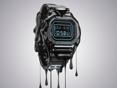 O relógio da colaboração Casio G-Shock x Bamford (foto) em outra imagem promocional. (Fonte da imagem: Kingdom Collective UK)