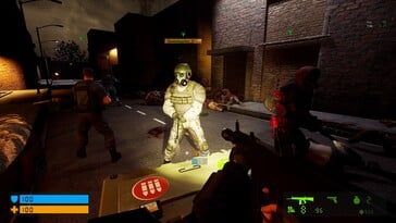 Na foto: uma captura de tela do jogo Codename CURE II.