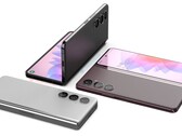 Galaxy Z Fold4 renderiza. (Fonte: Waqar Khan)