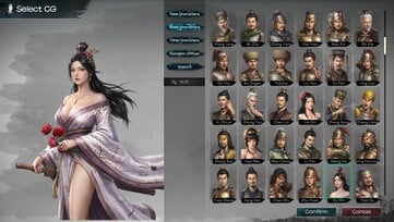 Captura de tela da jogabilidade de Heroes' Vow: Three Kingdoms