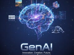 GenAI: o cérebro da próxima geração de criatividade digital. (Fonte da imagem: AI generated)