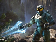 O Halo Studios mostrou como o Halo poderia ser no Unreal Engine 5 como uma prova de conceito em outubro de 2024. (Fonte da imagem: Halo Studios, editado)