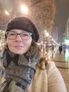 A night shot taken with the 25 MP front-facing camera