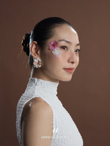 Uma foto de 200 MP do Oppo Find X9 Pro, em escala, publicada no Weibo.
