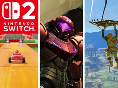 A coleção de jogos do Switch 2 é mostrada (Fonte da imagem: Nintendo of America com edições)