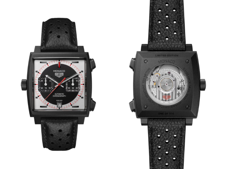 O cronômetro cronógrafo TAG Heuer Monaco. (Fonte da imagem: TAG Heuer)