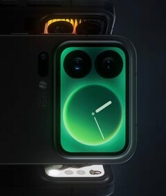 O Xiaomi 17 Pro contará com uma tela traseira. (Fonte da imagem: Xiaomi)