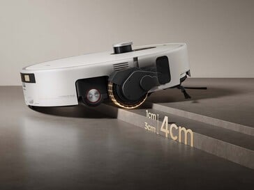 O Xiaomi Robot Vacuum 6 (Pro) também consegue superar degraus