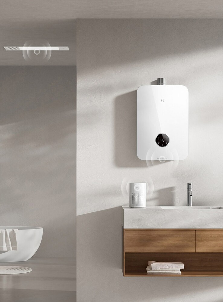 Aquecedor de água a gás inteligente Xiaomi Mijia 2 Silent Constant Temperature (16L)
