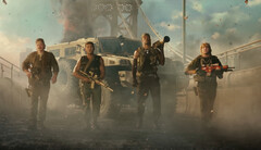 Zac Efron e sua equipe no trailer de ação ao vivo de Battlefield 6 (fonte da imagem: Battlefield YT)