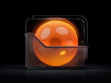 Os filamentos são secos em um ACE 2 Pro (Fonte da imagem: Anycubic)