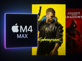 Cyberpunk e AC Shadows em Apple's M4 Max (fonte da imagem: ChatGPT)