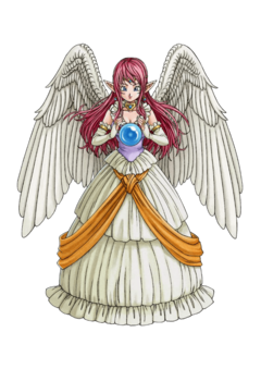 Rubiss (foto), um personagem do segundo e terceiro jogos Dragon Quest, fará uma aparição no próximo remake do original. (Fonte da imagem: Square Enix)