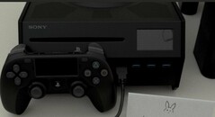 Devkit PS5 falso. (Fonte de imagem: @Tidux)