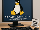 O Linux atinge 5% de participação no mercado de sistemas operacionais para desktops, indicando uma adoção crescente entre consumidores e jogadores. (Imagem gerada via ChatGPT)
