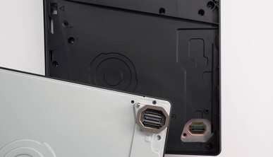 Potencial de modularidade do PS5 Slim. (Fonte da imagem: Dave2D)