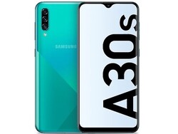 The Samsung Galaxy A30s smartphone review. Test device courtesy of notebooksbilliger.de.