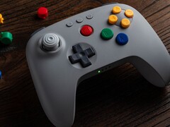 O Classic Gray 8bitDo 64 Bluetooth Controller custa mais do que as outras cores. (Fonte da imagem: 8BitDo)
