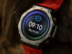 Alguns usuários do Amazfit T-Rex 3 estão tendo problemas com o consumo de bateria. (Fonte da imagem: Amazfit)