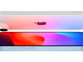 O design renovado de um conceito do iPhone SE 4 parece agora ter sido confirmado por modelos CAD vazados. (Imagem: @concept_central)