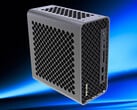O FN80G custa a partir de cerca de US$ 1.042 na China. Na foto: uma imagem promocional mostrando a parte frontal do mini PC.