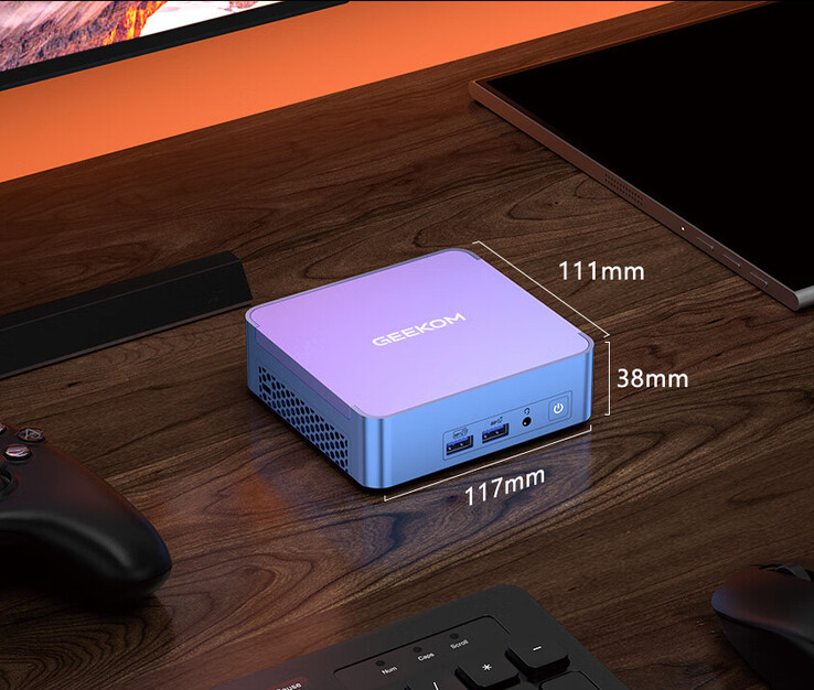 Design do mini PC (fonte da imagem: Jd.com)