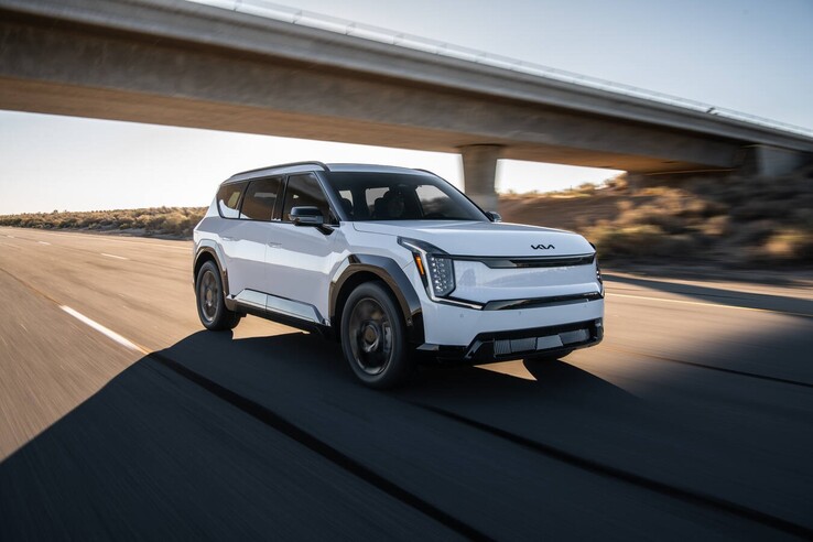 O Kia EV9 Nightfall Edition de 2026. (Fonte da imagem: Kia)