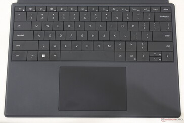 Layout similar de teclado de zero placas para tampões de teclas maiores, como o da série XPS 13 Plus 9320