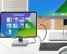 O Plugable 8 em 1 USB-C Docking Station funciona com vários tablets e smartphones. (Fonte de imagem: Plugable)