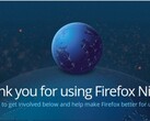 A versão mais recente do Firefox Nightly inclui um prático recurso de tradução de texto (Imagem: Mozilla).