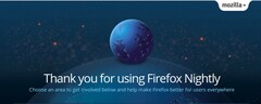 A versão mais recente do Firefox Nightly inclui um prático recurso de tradução de texto (Imagem: Mozilla).